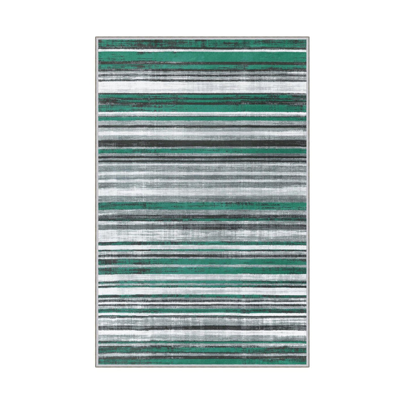 Stylish Hall Carpet Runner, 2.6 x 6.6 Feet | 100% Polyester, 650 g/m², 0.3 in Pile Height | Antibacterial & Non-Slip PVC Dot Underside | Machine Washable, Durable 3D Digital Print | Perfect for Home Décor