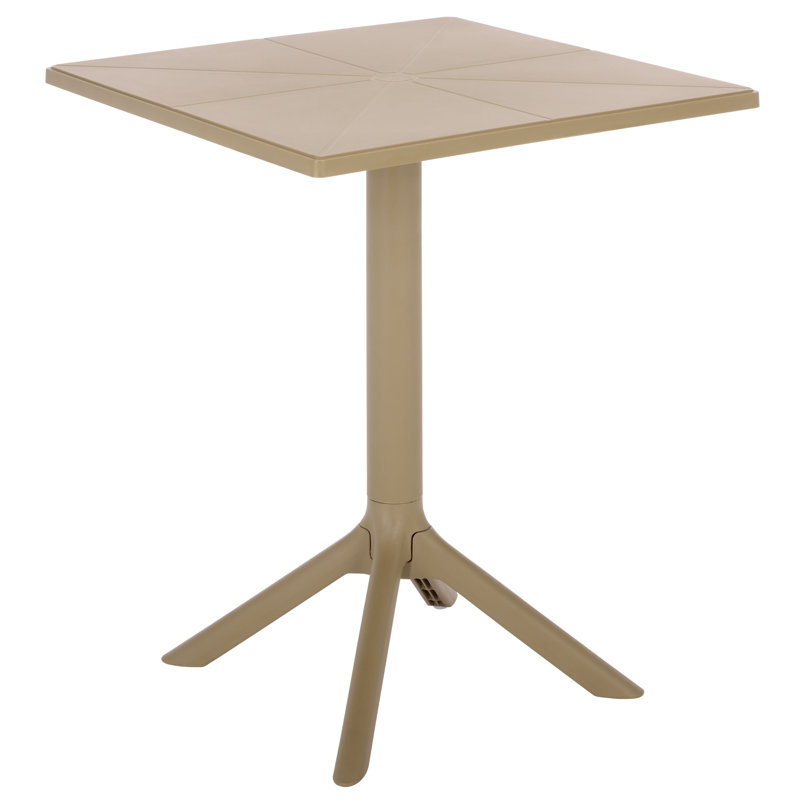 Azalaya Square Bistro Table, Beige