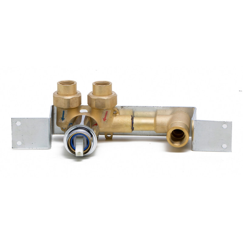 Wall Mounted Optional Single-handle Bathroom Faucet, Polished Chrome