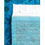 Tapis bleu noué à la main de conception unique Holsworth - bleu