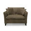 Chaise paresseuse brune en velours côtelé avec une bonne résilience, confortable pour la distribution de longues séances de lecture,-131139208
