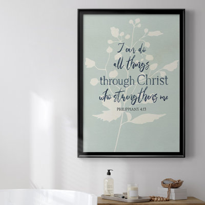 " I Can Do All Things "