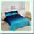 Starry Sky Dreamer Bedding Set - Full Size 3 Piece Galaxy Comforter Set with Moon and Stars Design, Soft Reversible Duvet Insert and 2 Pillow Shams in Navy Blue Gradient. Perfect for a Kawaii Aesthetic Bedroom!