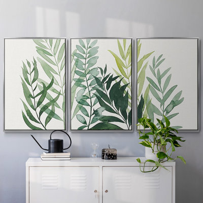 Vert Volunteers II, reproduction sur toile 3 pièces