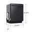 Lave-vaisselle intelligent Samsung 38 dBA Bespoke avec système de lavage à 3 paniers, fini acier noir mat-137452664