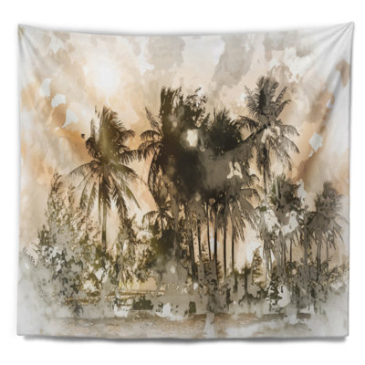 Landscape Polyester Tapestry