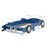 Platform Bed in Race Car Shape with  Wheels-128929977
