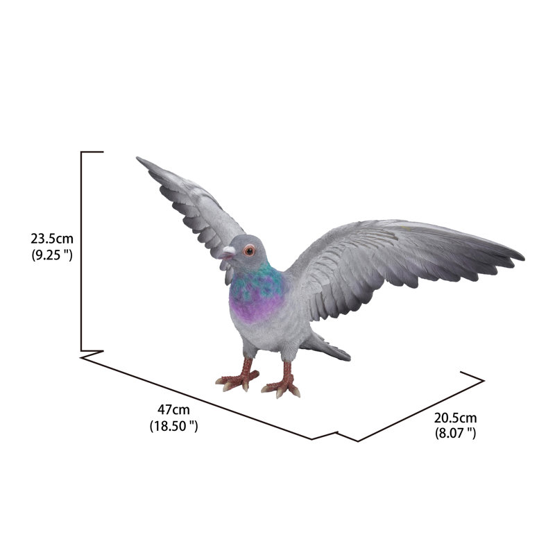 AILES DE PIGEON, Bleu/gris