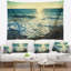 Tapisserie de mer, vagues bleues spectaculaires-28509664