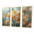 Toile naturelle avec cadre flottant