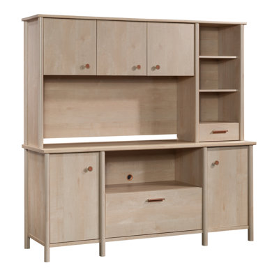 Crédence pour bureau à domicile avec huche
