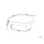 Aishpreet 68cm Wide Square Footstool Ottoman