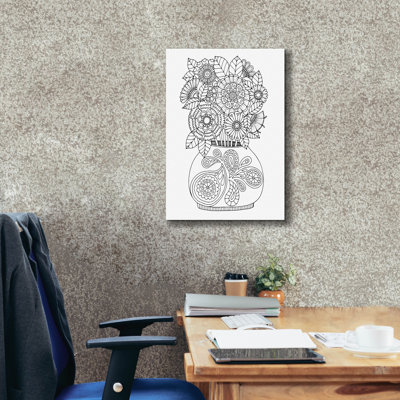 «Lets Draw Flowers-27» par Hello Angel