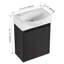 Meuble-lavabo de salle de bain 16 po pour petits espaces-495222007