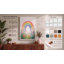 Rainbow Over Wildflowers Botanical - Wrapped Canvas-1298039742-1298039738
