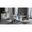 Buffet lune blanche en marbre