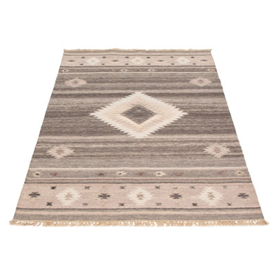 Ankara FW Grey Kilim 5'4" x 8'1"