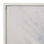 Toile, art mural encadré blanc Starburst