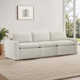 Lana 74" Upholstered Power Reclining Modular Sofa