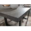 Railway Solid Wood Top Metal Base Dining Table-47816484-47816485