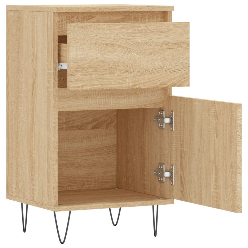 Fereol 1 - Door Rectangle Accent Cabinet, Sonoma/Oak
