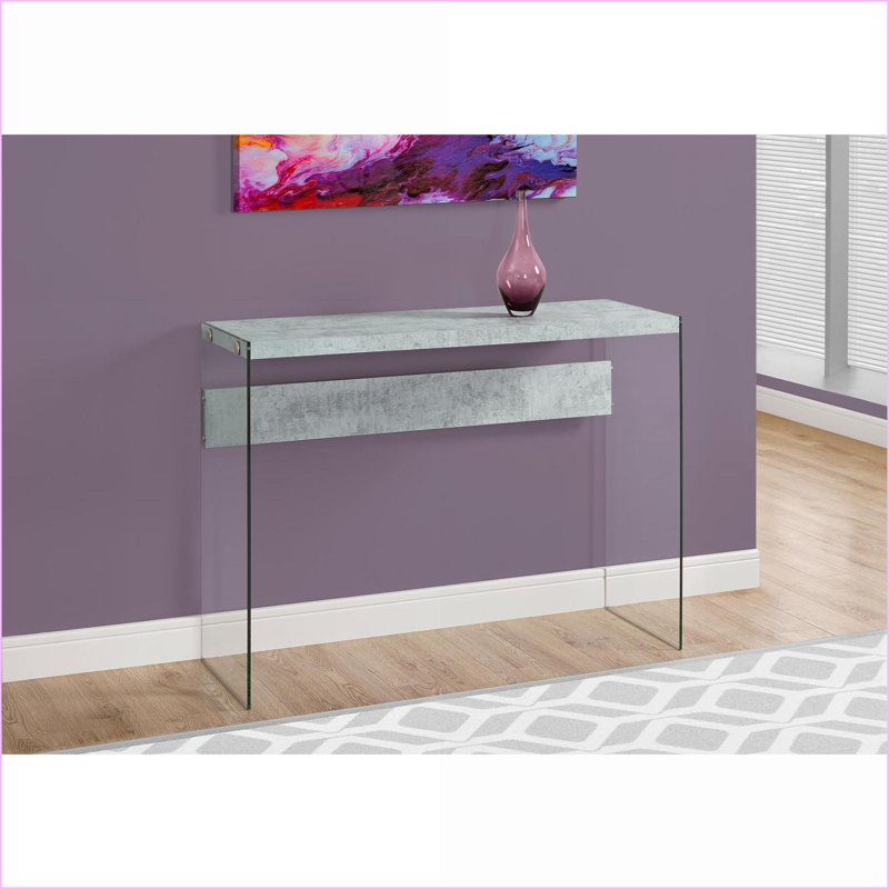 Stratifié noir peu encombrant & amp; Table basse en métal en forme de C pour canapé, style contemporain