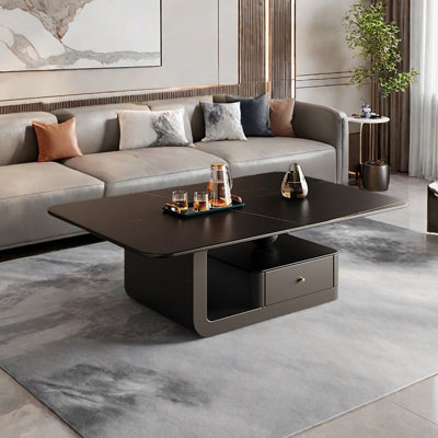 Table basse avec tiroir en bois Minimalisme