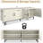  70" Fluted TV Stand - Modern TV Console With Adjustable Shelves & Storage Cabinet For Living Room & Bedroom, Fits 80" Tvs-1813265135