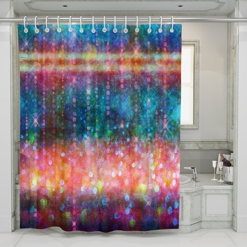 Rideau de douche simple Aidelyn, 70 po x 72 po