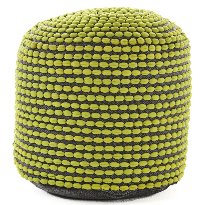 Pouf pour rivière River, Vert