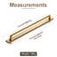 Classical Cabinet Bar Pull With Backplate Multipack-114615640-118434189