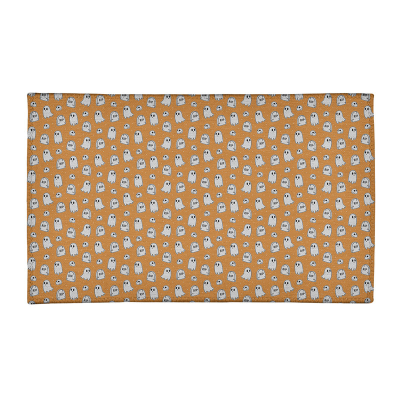 Tapis de zone orange classic ghosts, Rectangle 2 pi x 3 pi