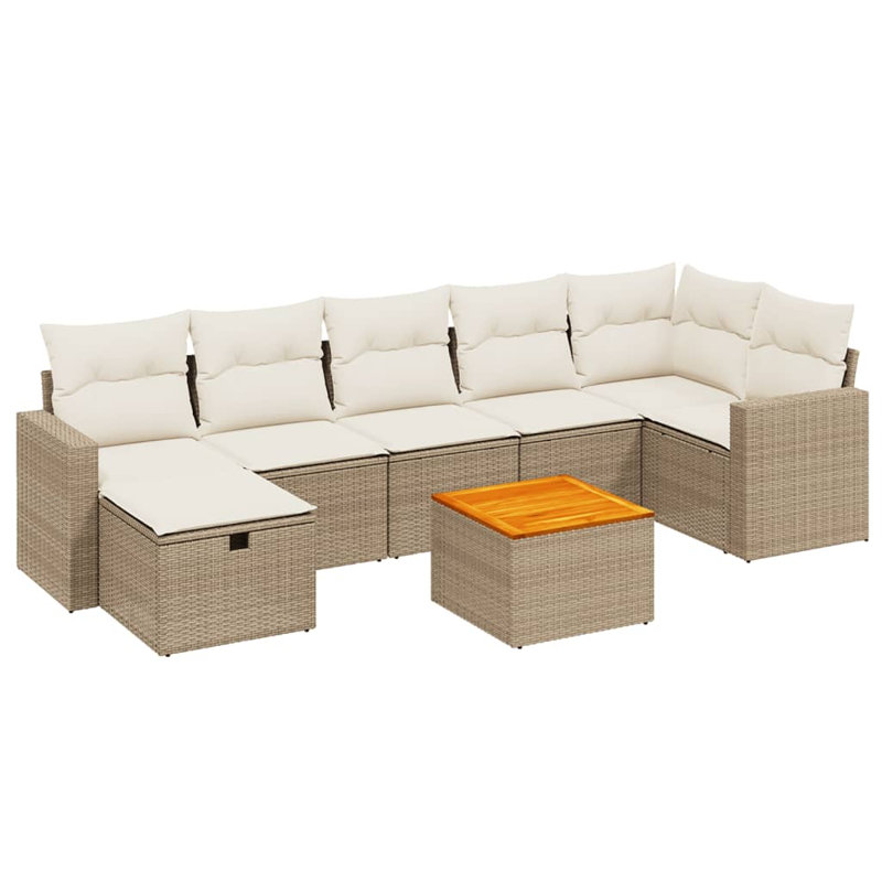 Ensemble de canapé de jardin Vidaxl