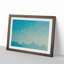 Mountains of Blue in Abstract - Framed Print-55727691-55727689