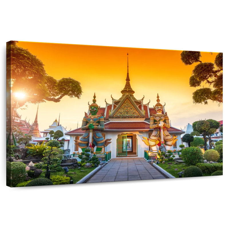 Adella Wat Arun Gate, 16" H x 24" W