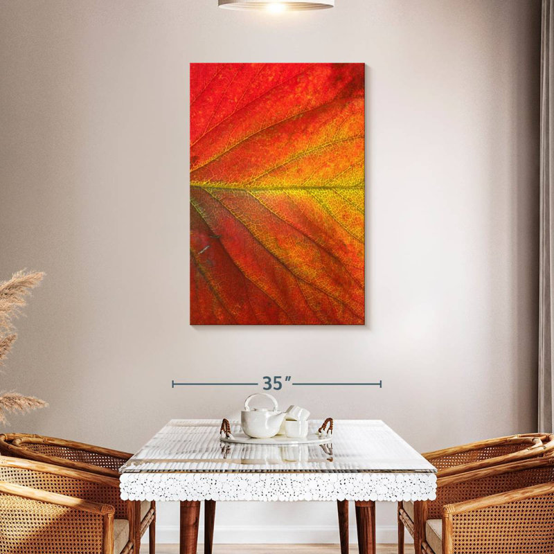 Harnek Autumn Strawberry Leaf, 45" H x 30" W