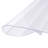 PVC Table Protector Round Clear Plastic Desk Protector-1600150018