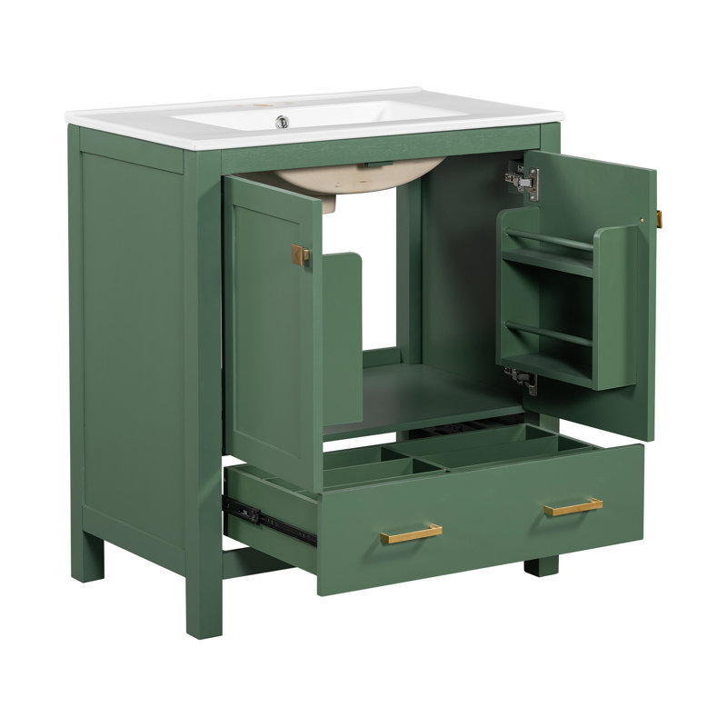 Meuble-lavabo luxueux avec un design élégant et des caractéristiques haut de gamme