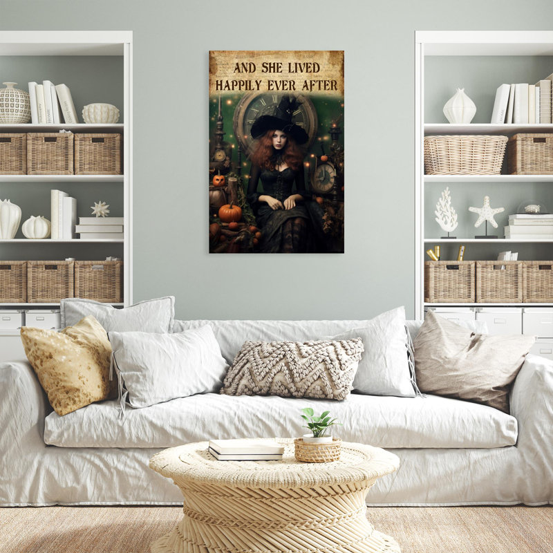 Beira Witch Happily Ever After, H 14 po x l 11 po x P 1,25 po