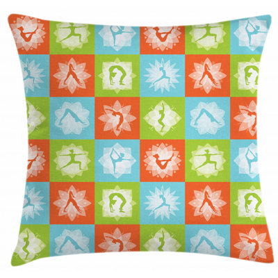 Patchwork Indoor / Outdoor 26" Throw Pillow Cover