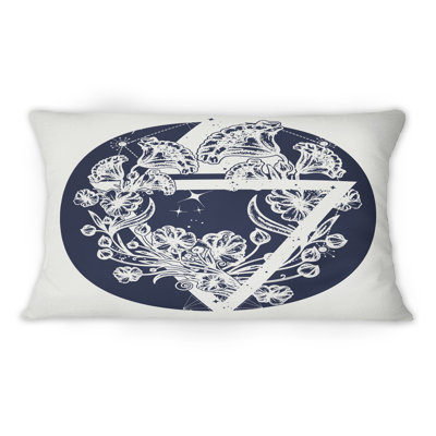 Coussin Magic Flowers Is Triangle