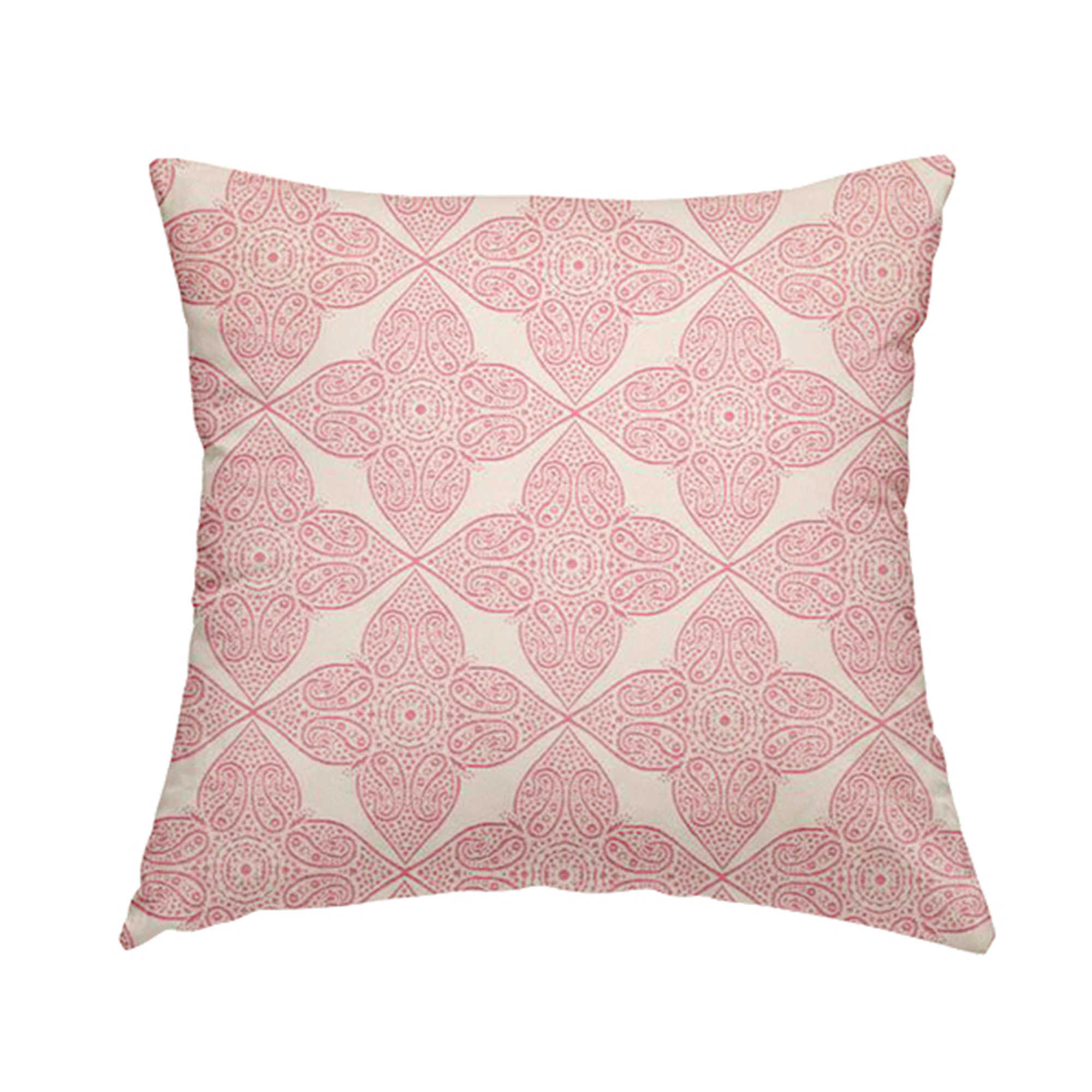 Latitude Vive Ericka Medallion Raspberry Cushion with Filling | Wayfair.ie