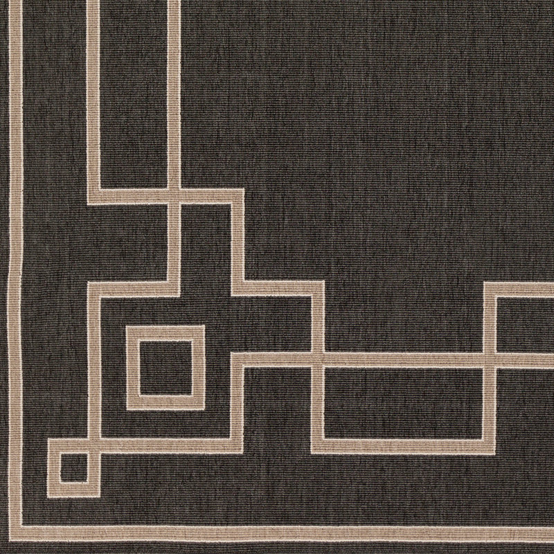 Amherst Geometric Rug, Round 8'9"