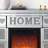 Acrylic Diamond Mirror Fireplace Cabinet, TV Fireplace Cabinet