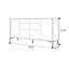 Buffet de style nordique minimaliste. Buffet 70,86 po-98599278