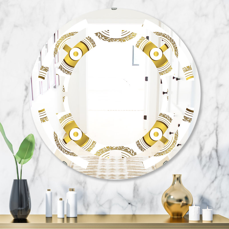 Miroir mural Space Circular I, H 31,5 po x l po