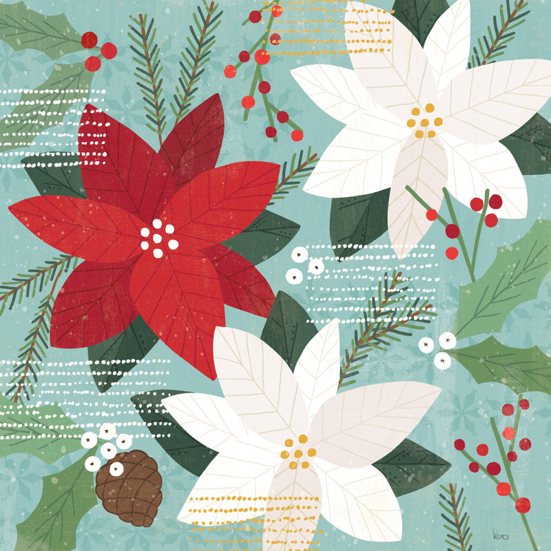 Mod Holiday III by Veronique Charron - Wrapped Canvas Print, 51cm H x 51cm W x 3.8cm D