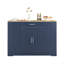 Îlots de rangement de 53 po avec tiroirs et poubelles pour la cuisine et la salle à manger. Conception de maison de campagne moderne: l 53,2 po x P 20,9 po x H 38,0 po-1985948589