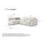 Flex Felix 6 Seater Corner Sofa -105278522-105278526