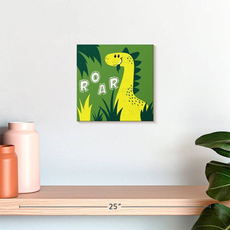 Ashelle, mignon dinosaure rugissant, H 10 po x l 10 po